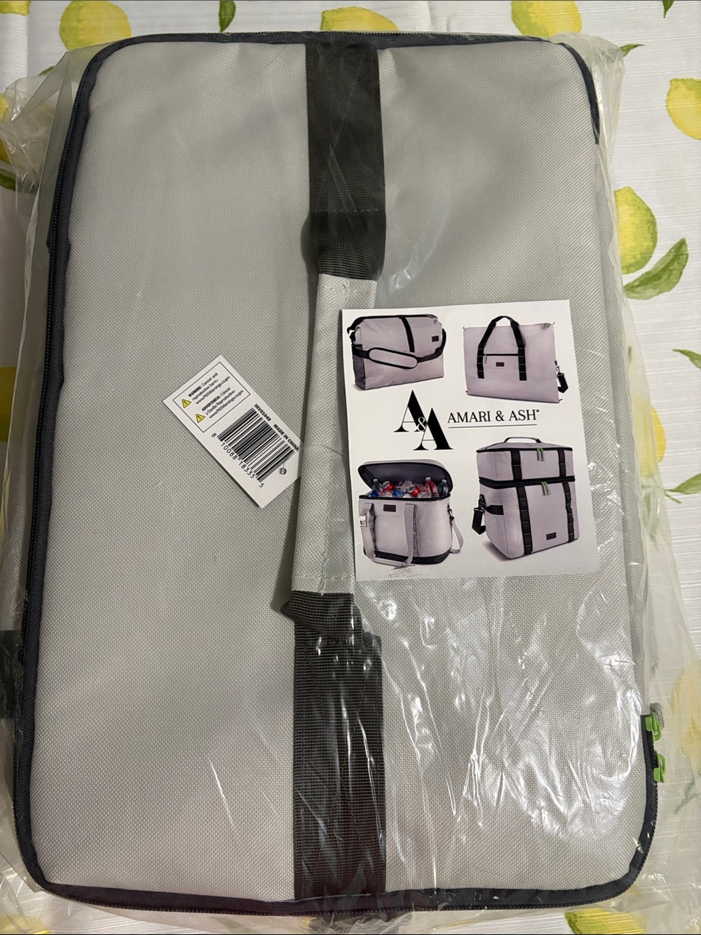 Light Gray Insulated Cooler 4 piece set
